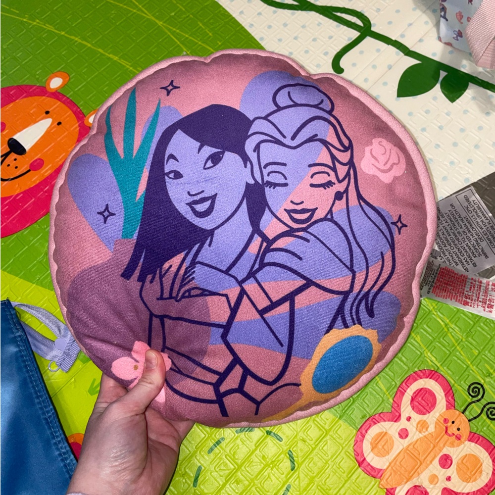 Disney Princess Pillow Belle and Mulan